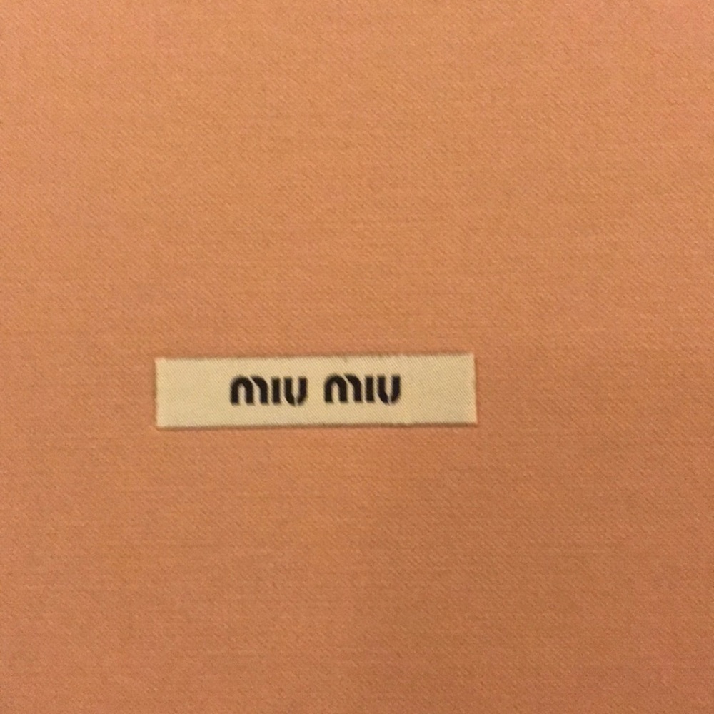 Miu Miu Black Suede Platform Heels
